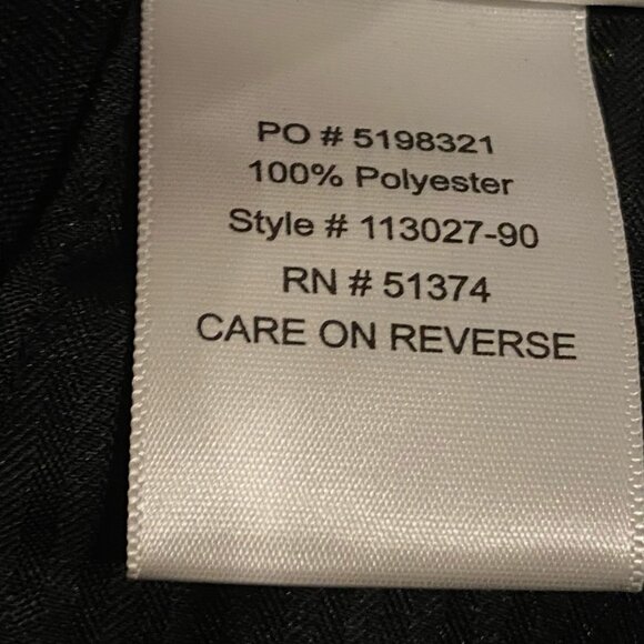 CINTAS Men's Work Dress Hotel Pants Doc & Amelia Black Zipper sz 30 113027-90 - Picture 6 of 8